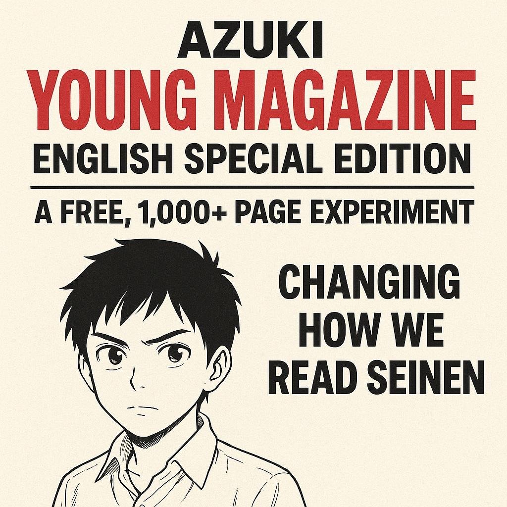Azuki’s Young Magazine English Special Edition: A Free, 1,000+ Page Experiment Changing How We Read Seinen
