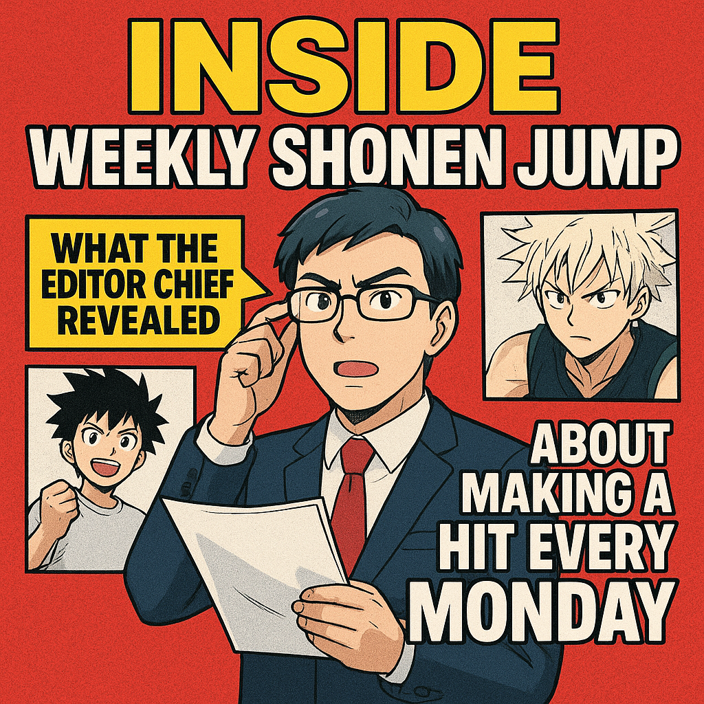 Inside Weekly Shonen Jump What the Editor in Chief Revealed About Making a Hit Every Monday
